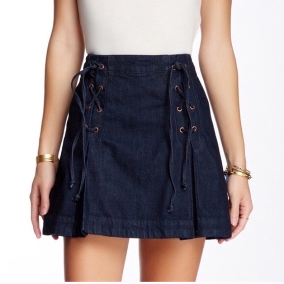 Free People Dresses & Skirts - Free People Denim Skirt